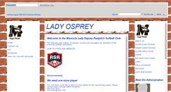 Desktop Screenshot of missoulaladyosprey.com
